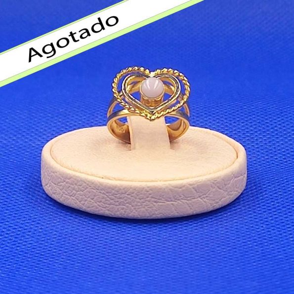 Anillo—Cuarzo-Rosado